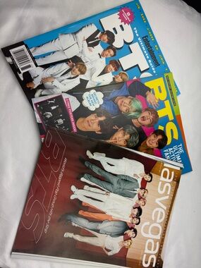 BTS Collector Magazines Set - Colorful Covers
